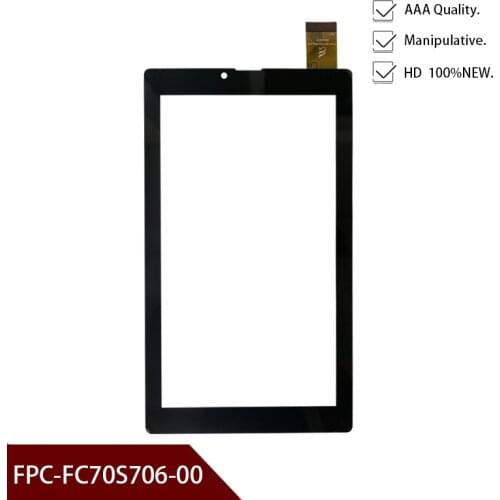 New original Rectangular touch screen digitizer For 7" inch 3G Tablet FPC-FC70S706-00 Touch panel Sensor Glass Free Shipping
