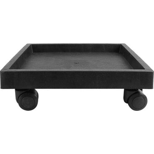 Imitation Cement Square Flower Pot Tray Wheel Support Thickened Base Steel Wheel Drag Over Large Universal Wheel Movable Torus