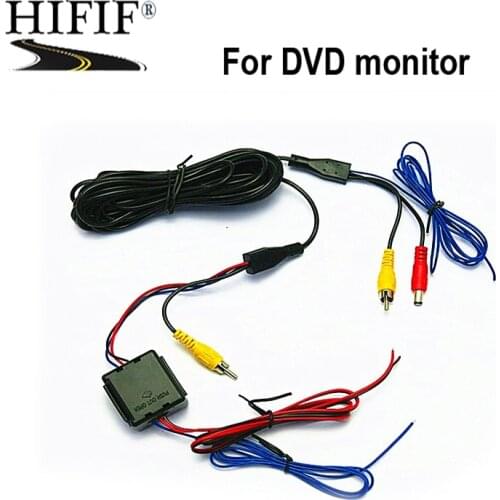 Rear View Camera Relay Anti-interference Prevent Signal Interference Video Line Cable Wire Reversing Parking Camera Signal Line