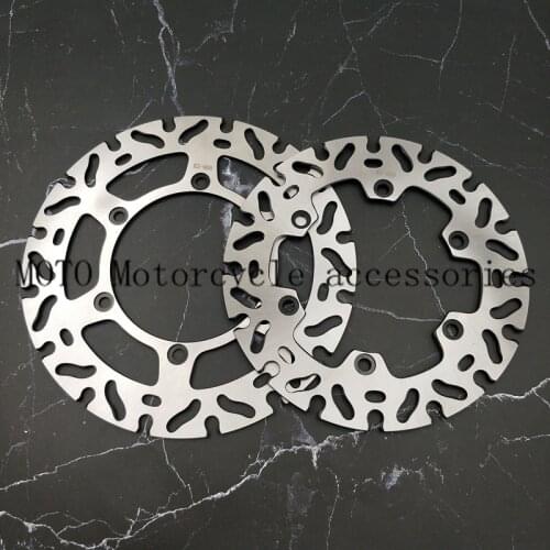 Steel motorcycle brake disc rotor front rear brake disc For Yamaha TTR250 DT200 DT230 WR200