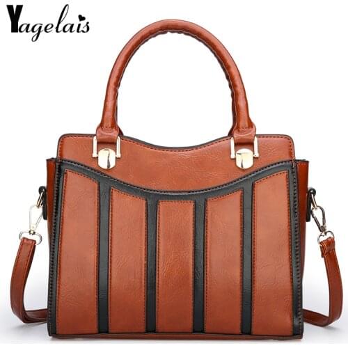 Famous Brand Leather Women Handbags Large Capacity Women Tote Bag Fashion Shoulder Bag Female Designer Crossbody Bags for Ladies