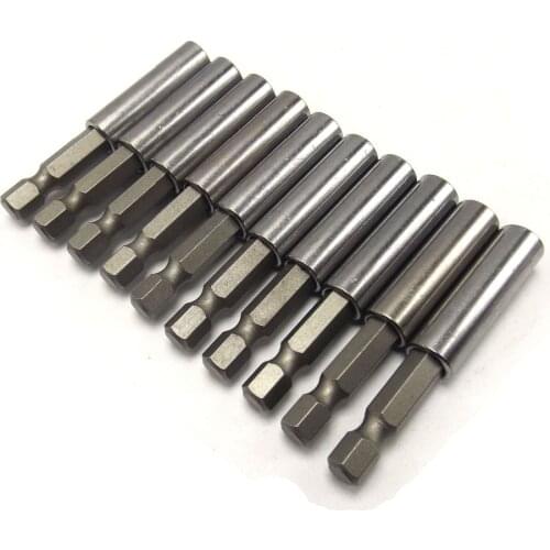 1pcs 60mm Hex Self-locking Quick Release Electric Screwdriver Bit Holder Extension Hand Tools for Car Power Carpenter Attachmen