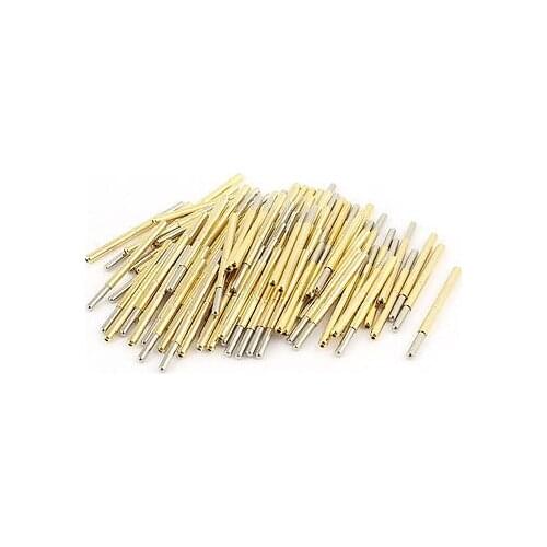 100Pcs P125-J Dia 2.02mm Length 33.35mm 180g IC Spring Test Probe Pin
