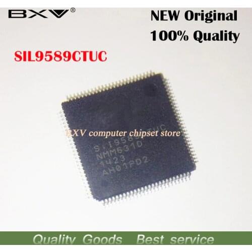 2PCS SIL9589 SIL9589CTUC SII9589CTUC SI19589CTUC SIL9589C QFP