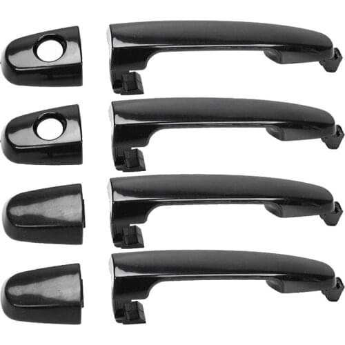 4 PCS(Front Rear Left Right)Outer Outside Exterior Door Handle for Toyota Corolla Camry Prius RAV4 2003-2008 69211-AA020