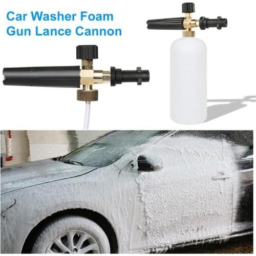 220Bar High Pressure Car Washer Foam Gun Lance Bottle 1L for Karcher K2 K3 K4 K5 K6 K7 Professional Multifunction Car Washer