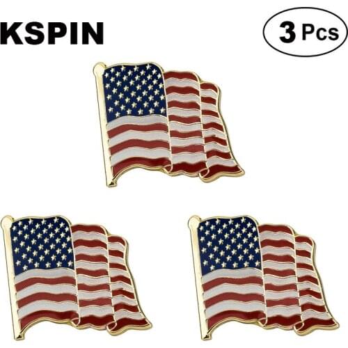 U.S.A Fly Shape Lapel Pin Brooches Pins Flag badge Brooch Badges