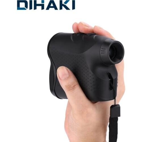 Digital Telescope Distance Meter Rangefinder 600M Binocular Speed Tester PinSensor Range Finder for Golf Hunting Measuring