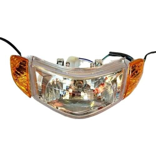 For Motorcycle Fuxi Qiaoge generation JOG headlight assembly turn signal assembly head shell shell headlight light box light