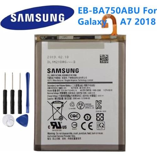 EB-BA750ABU For SAMSUNG Galaxy A7 A8S SM-G8870 2018 version A730x A750 SM-A730x A10 SM-A105F SM-A750F SM-M105F SM-M105
