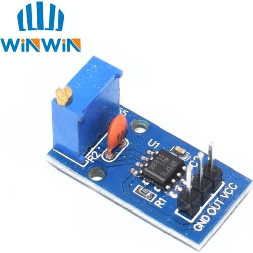 C24 1PCS NE555 adjustable frequency Pulse generator module