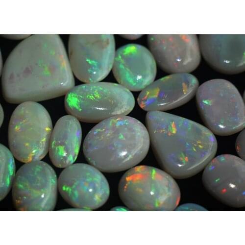 Natural Australian Opal Oval Heart