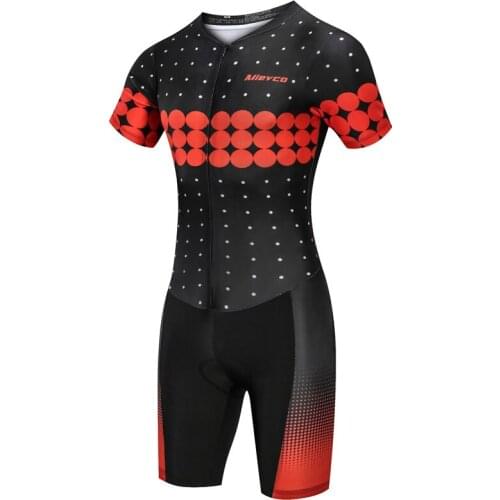 Pro team triathlon suit ropa ciclismo short sleeve cycling Jersey Skinsuit Jumpsuit Maillot bicicleta Clothing cycling setgel