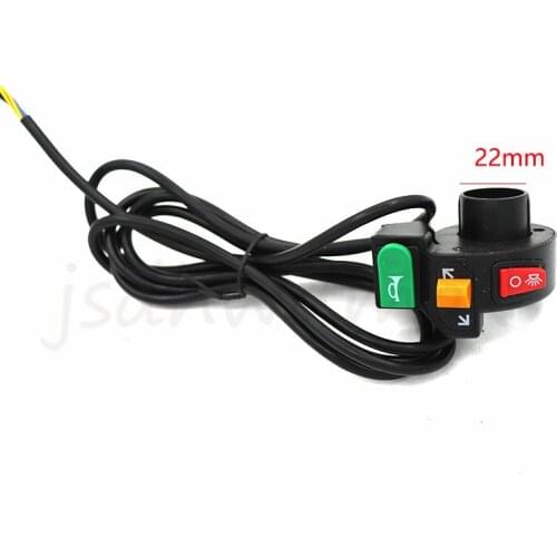 Headlight Horn Turn Signal Three-in-one Switch Handle Modification Parts For Citycoco Electric Scooter