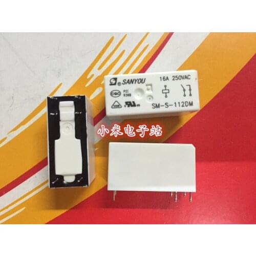 SM-S-112DM 16A 250VAC 6foot HF115F