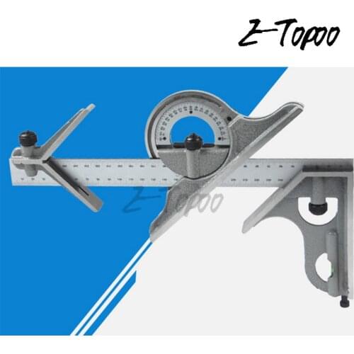 0-180 degree Precision Angle Measuring Finder Scales Universal Bevel Protractor Combination Square ruler set with 300mm ruler