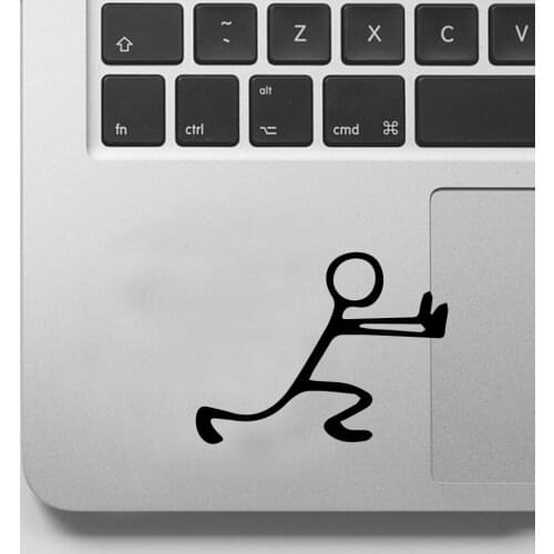 Fun Character laptop stickers for 10, 11, 12 notebook inch decals