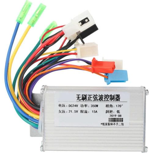 24V 350W Electric Bicycle E-bike Scooter Brushless DC Motor Controller Replacement Accessory