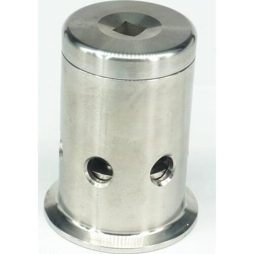 1 Bar/2 Bar/3 Bar 1.5" Tri Clamp Ferrule OD 50.5mm Breaker Vacuum Pressure Relief Safety Valve Spring 304 Stainless Steel Beer B