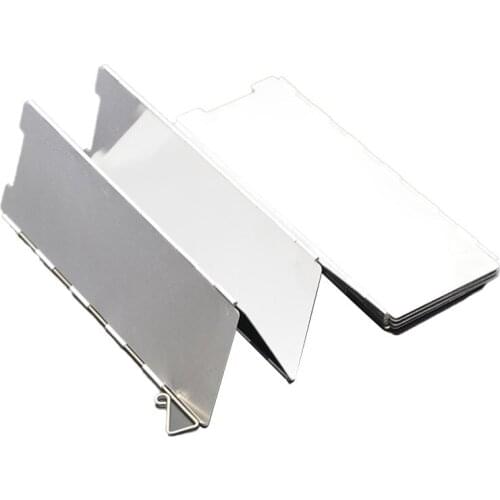 8-plate Folding Gas Stove Outdoor camping cooking windbreak Outdoor cooking windbreak equipment