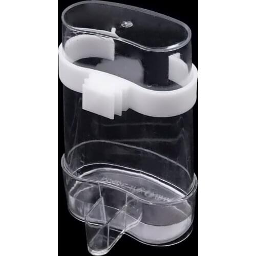 Automatic Birds Feeders Water Trap Birds Cage Parrot Pet Food Strainer Feeder Pet Cage Bird Drinking Fountain Parrot Utensils