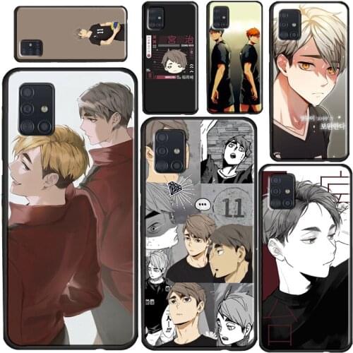 Miya Osamu Haikyuu Case For Samsung Galaxy A52 A32 A12 A72 A31 A11 A41 A51 A71 A10 A20 A30 A50 A70 A21S A20e