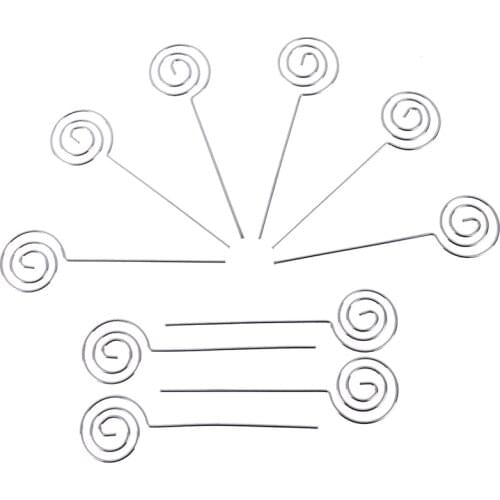 10pcs Metal Wired Business Card Holder Memo Photo Picture Paper Note Clip Bracket Diy Craft Home Office Supplies high quality