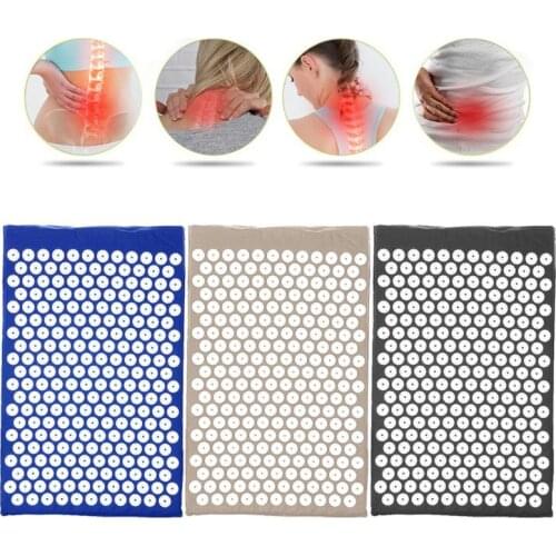 Hot Sale Spike Massage Yoga Cushion Relieve Back Muscle Pain Acupuncture Massage Mat Body Pain Spike Mat Multi-function Yoga Mat