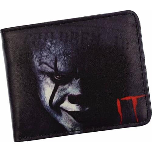 2017 Movie Stephen Kings IT Short Wallet Coin Pocket
