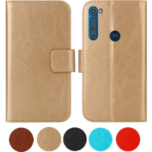 Leather Case For Motorola One Fusion+ 6.5" Flip Cover Wallet Coque One Fusion+ 2020 Phone Cases Fundas Etui Bags Retro Magnetic