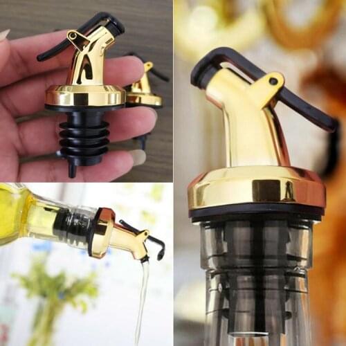 Kitchen Tool Bottle Stopper Leak Proof Wine Bottle Stopper Bottle Cap Wine Pourer Spout Stopper Dispenser Olive Oil Sprayer