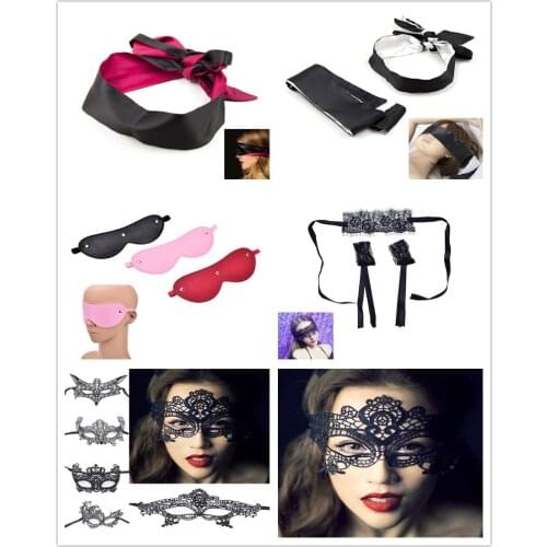 1Pcs Black Women Sexy Lace Eye Mask Party Masks For adult games Masquerade Halloween Venetian Costumes Carnival Mask