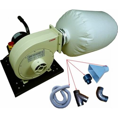 Mini Woodworking Vacuum Cleaner Dust Collector Equipment Industrial Machinery for CNC Router Milling Drilling Machine