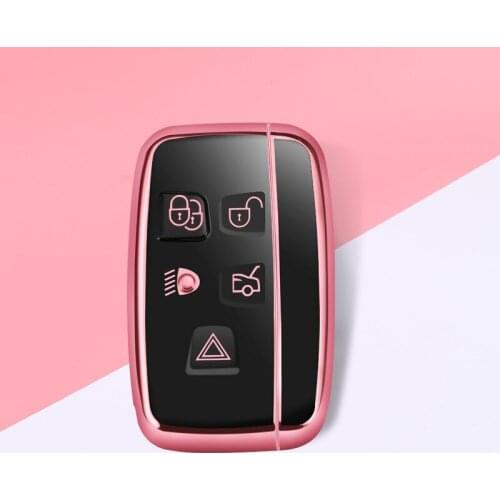 New Soft TPU Car Key Case Shell For Land Rover A9 Range Rover Sport Evoque Freelander 2 Jaguar XE XJ XJL XF C-X16 V12 Guitar F X
