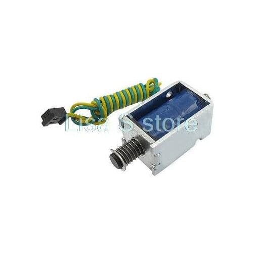 Wholesales Price 0630S-24B18 Solenoid Electromagnet DC 24V 1.3A 2mm Stroke 0.45kg Force Push Type Solenoid Electromagnet