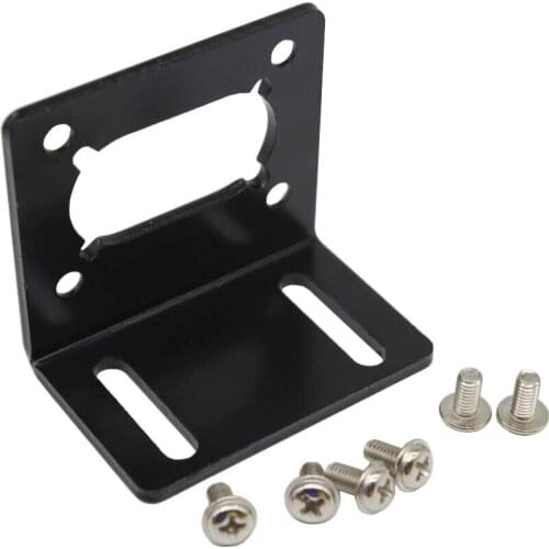 Wholesale JGY-370 Motor Mounting Bracket with Screw, Worm Gear Motor Fixed Fastener, DIY Parts Motor Holder for A58SW31ZY