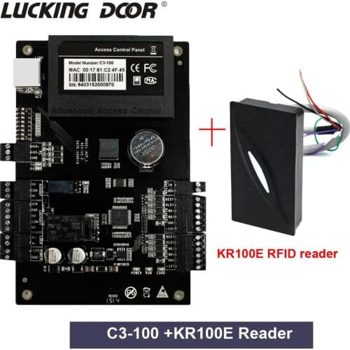 Door Access Control Panel Board TCP/IP Wiegand 26 Reader Communication Advanced Access Control System