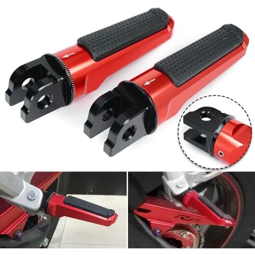 Motorcycle Footrests Foot Pegs Foot Rest Front for BMW R NINE T RACER 2017-2019 S1000 R 2014-2019 S1000 RR 2009-2019