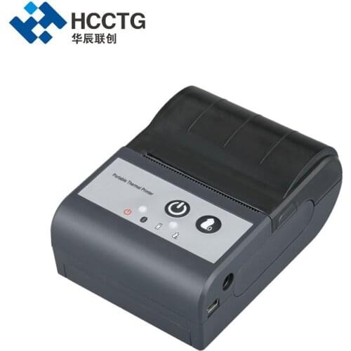 USB + Bluetooth Small Battery Powered Portable Receipt Printer HCC-T2P