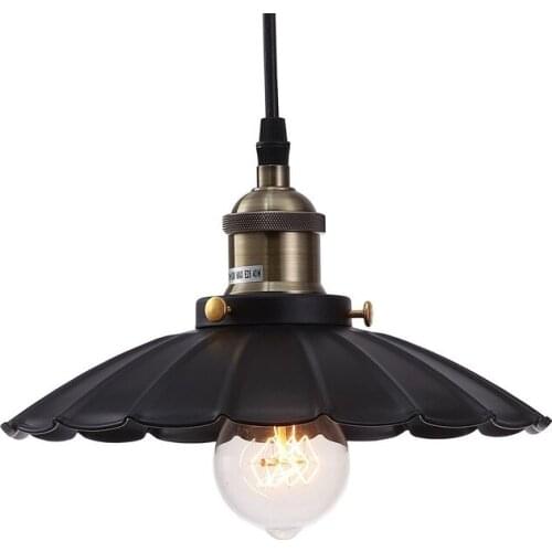 Restaurant kitchen bar country warehouse umbrella chandelier Nordic minimalist metal loft industrial retro style