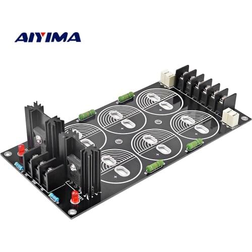 Aiyima Rectifier Filter Power Supply Board 120A Schottky 40MM Capacitance Rectification Amplifier DIY