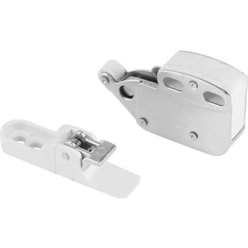 1Set Push to Open Latch Locks Bounce lock For Cabinet Cupboard Doors Touch Catch Lock Big Promotion Hardware Accessories Parts