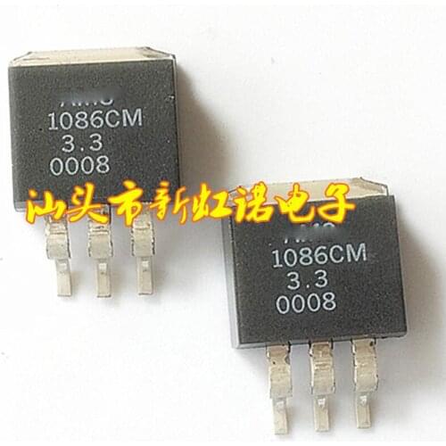 5Pcs/Lot New Original AMS1086CM-3.3 Inventory Integrated circuit Triode In Stock