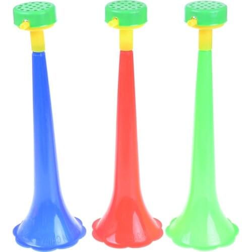 Kid Trumpet Learning Education Toys Kids Children Football Stadium Cheer Fan Horns Soccer Ball Vuvuzela Cheerleading