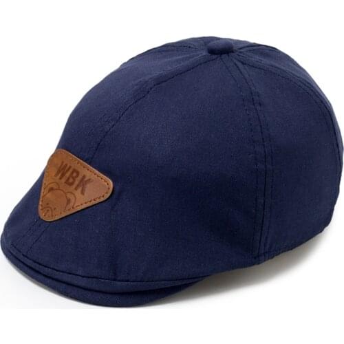 Cotton Kid Boy Hunter Hat for Baby Boys Formal Cap 2021 Toddler Handsome Boys Berets Birthday Party Infant Hats