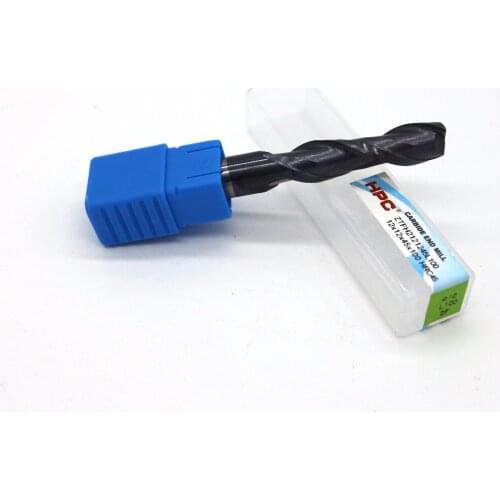 Router bit 12*12*100 with 2 flutes HRC 45 square flatted mill cutter tungsten carbide end mills CNC machine milling tools