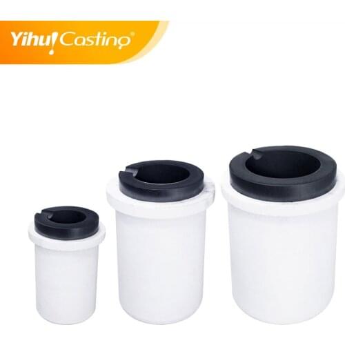 Jewelry tools capacity 4KG graphite melting crucible with ceramic crucible for melting gold silver copper