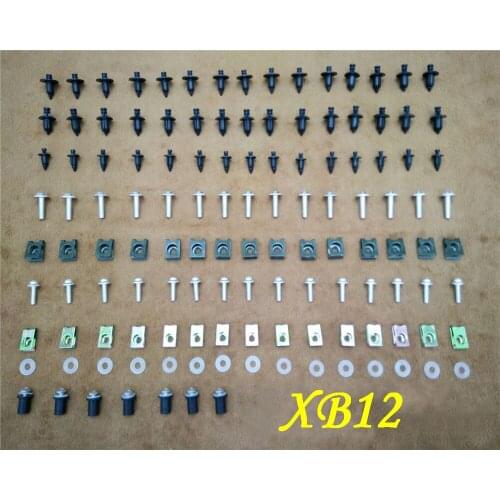 Fairing Bodywork Kit Bolts Screws For Fit For Buell XB12 all models up to 08 only 2004-2008
