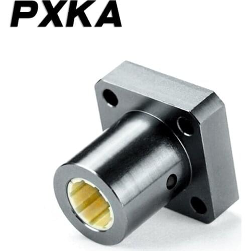 Method blue engineering plastic flange linear bearing replaces FJUM02-10 FJUM02-12 FJUM02-16 FJUM02-20 FJUM02-25 FJUM02-30