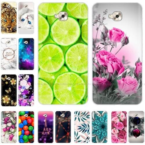 Soft Silicone For Asus Zenfone 4 Selfie ZD553KL Case Cover Painting For Asus Zenfone 4 Selfie ZB553KL Cute TPU Phone Cases Funda